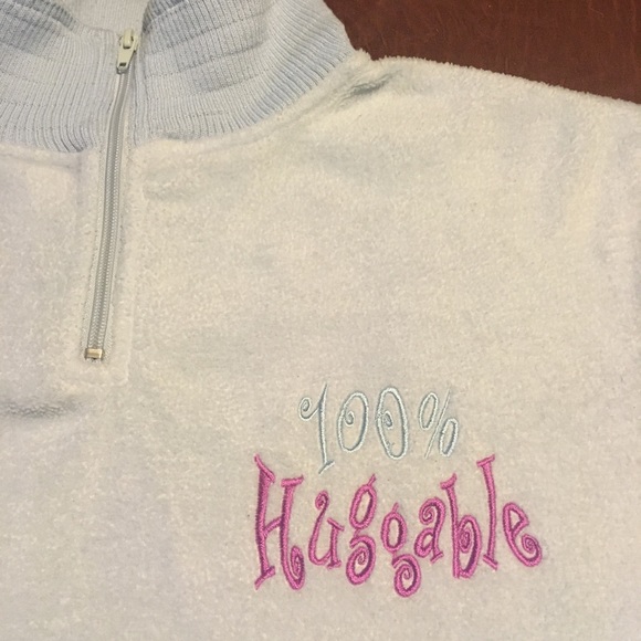 Vtg 1999 Scooby Doo 100% Huggable 1/4 Zip Fleece - Picture 4 of 8